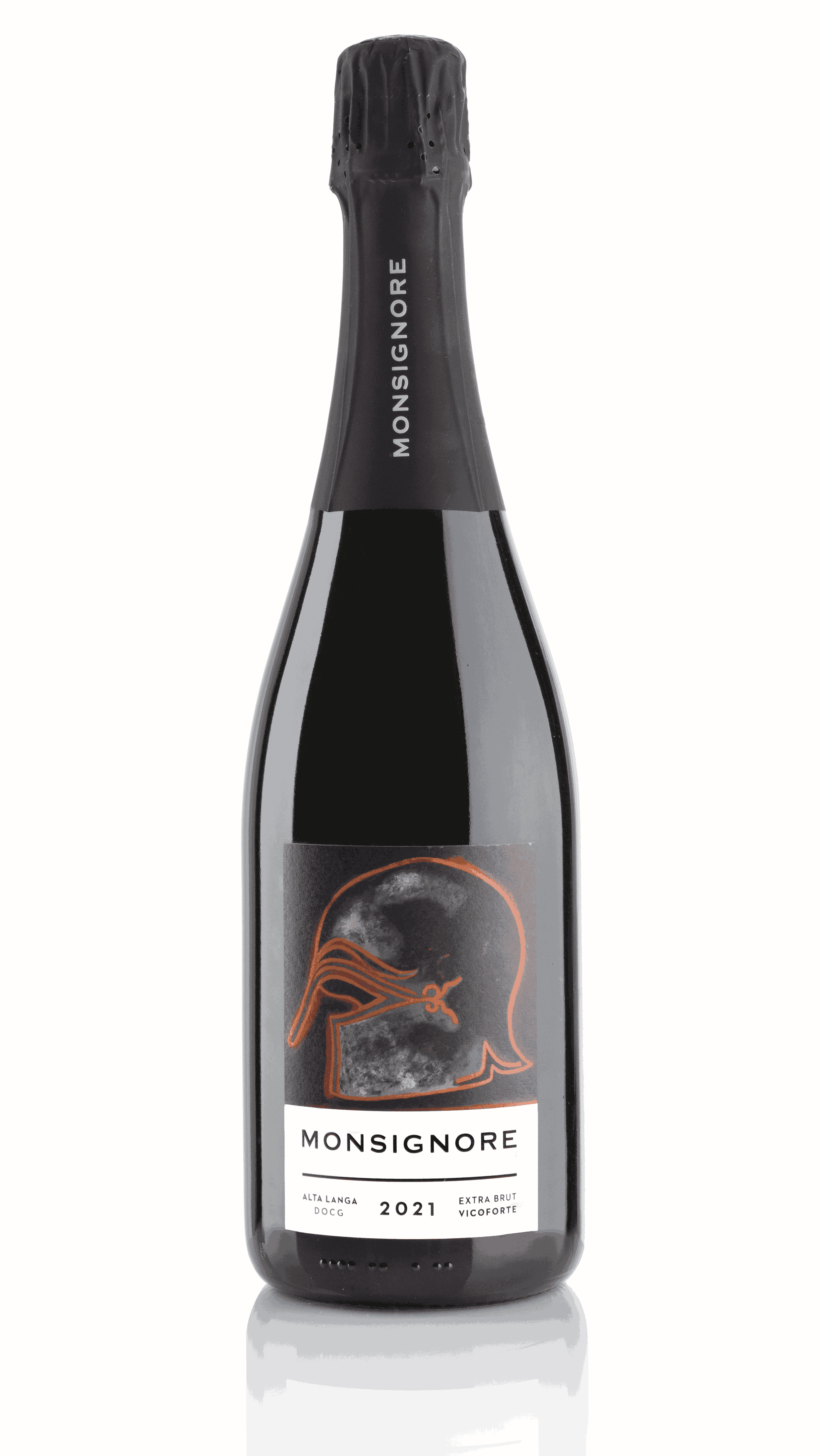 Bottiglia Monsignore Alta Langa DOCG Extra Brut 2021
